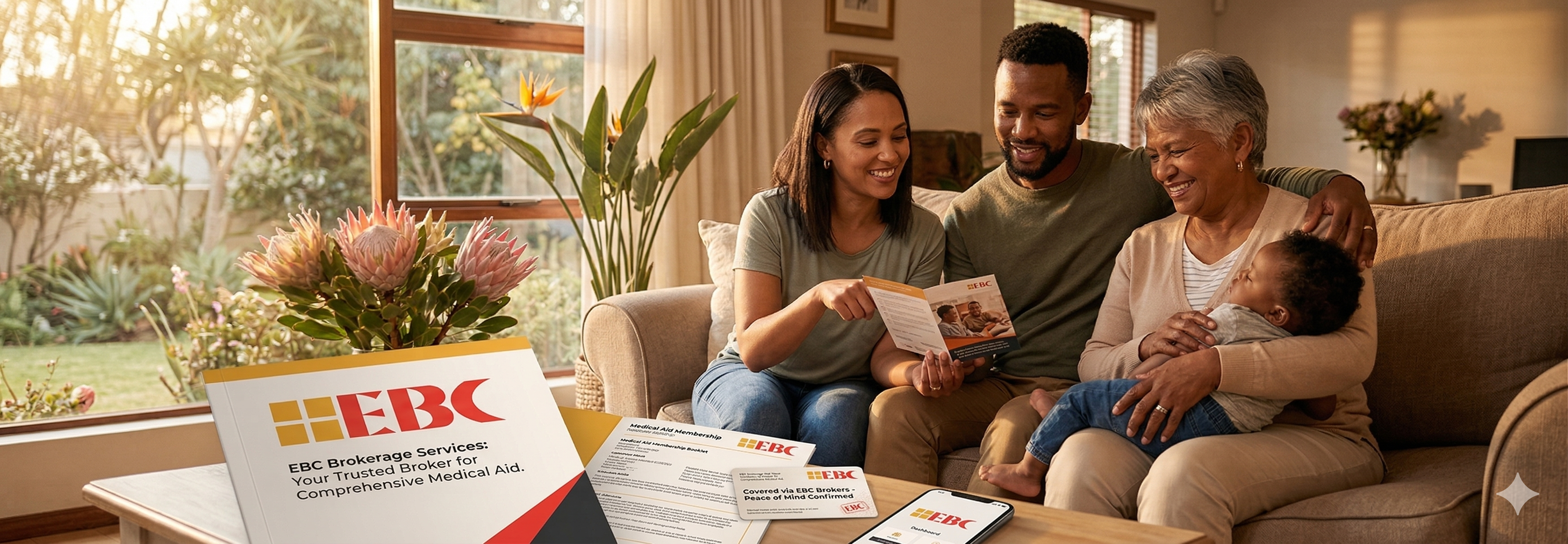 Consultant meeting with clients